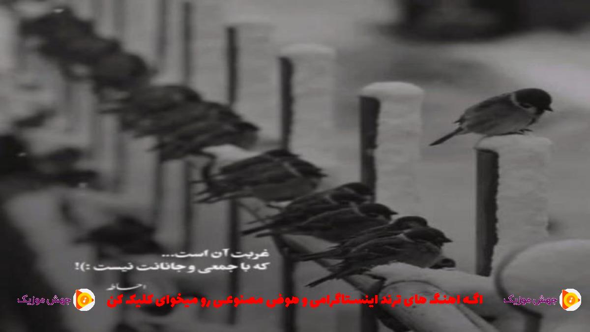 دانلود آهنگ مثل جزیره وسط دریا هیشکی نمیدونه که من چقدر تنهام از 
